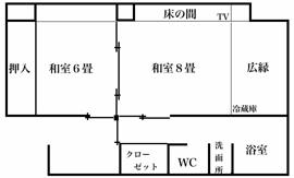 若菜間取り図